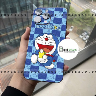 Tấm dán Skin Mặt sau - Ốp Lưng Doremon MS012 Dành cho 15 pro max,14 pro max,13 pro max,12 pro max- FukiShop