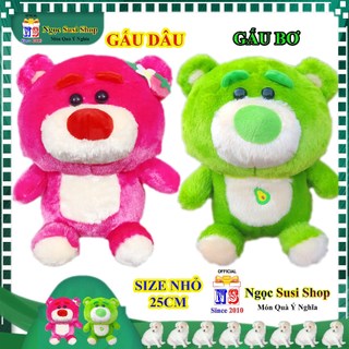 THÚ BÔNG HÌNH GẤU DÂU VÀ GẤU BƠ CAO CẤP SIÊU ĐẸP - gấu bông đồ chơi nhồi bông doll toy búp bê NGỌC SUSI