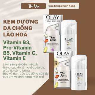 Kem dưỡng Olay 7 in 1 bản uk ban ngày và ban đêm cao cấp