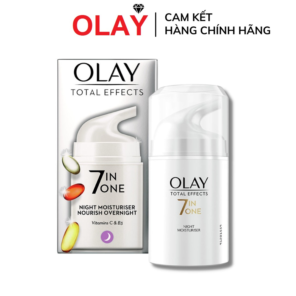 Kem dưỡng Olay 7 in 1 bản uk ban ngày và ban đêm cao cấp