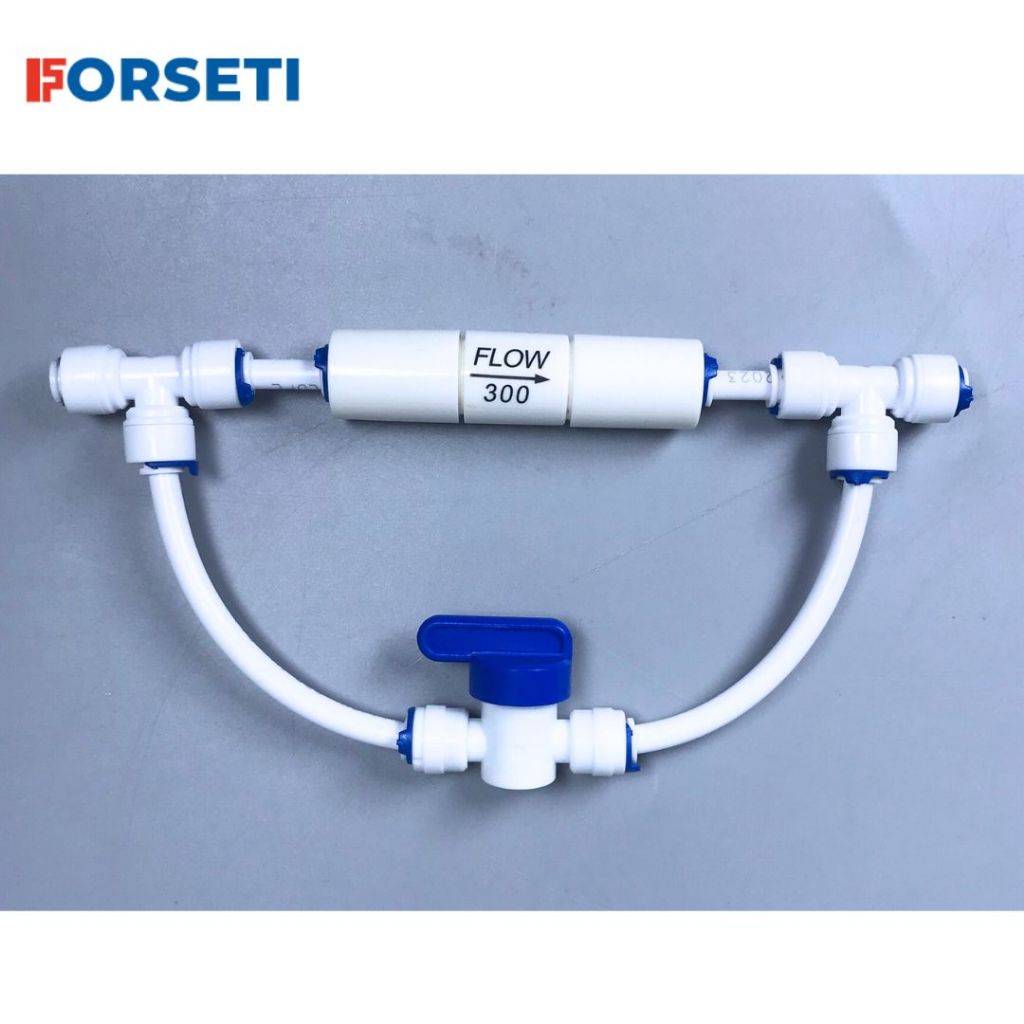 Ảnh Bộ Van sục rửa màng RO lắp sẵn và van thải Flow 300 dành cho máy lọc nước 2