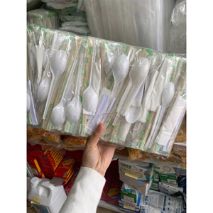 Combo đũa, thìa, giấy, tăm