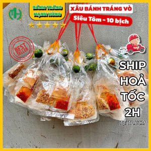 Xâu vò bánh tráng sate tắc Tây Ninh Bánh tráng Mạnh Hùng