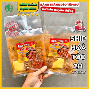 Bánh tráng dẻo tôm cuốn bơ Mạnh Hùng