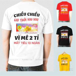 Áo Thun Nam - vì mê 2 tỉ mất tiêu 10 ngàn
