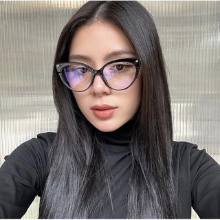 Gọng kính mắt mèo teen chân tròn Bự Store kiểu dáng hàn quốc