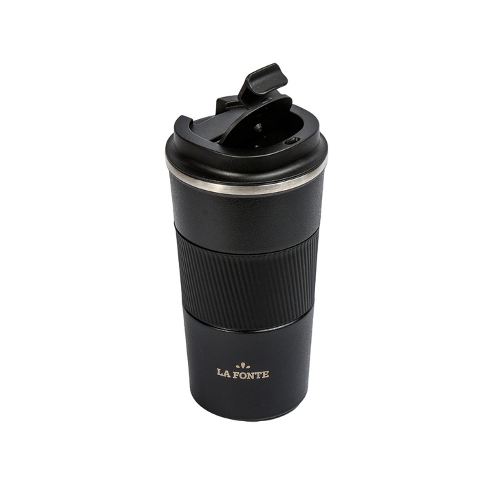 Ảnh Ly Giữ Nhiệt, Cốc Đựng Coffee Take Away La Fonte 510ml, Thép Không Gỉ, Nấp Kín Chống Tràn 2