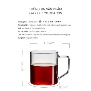 Volcano Bộ combo pha phin truyền thống inox 304 Cafede Kona
