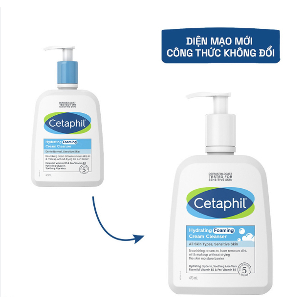 Ảnh Sữa Rửa Mặt Dịu Nhẹ Cetaphil Gentle Skin Cleanser (500ml) 1