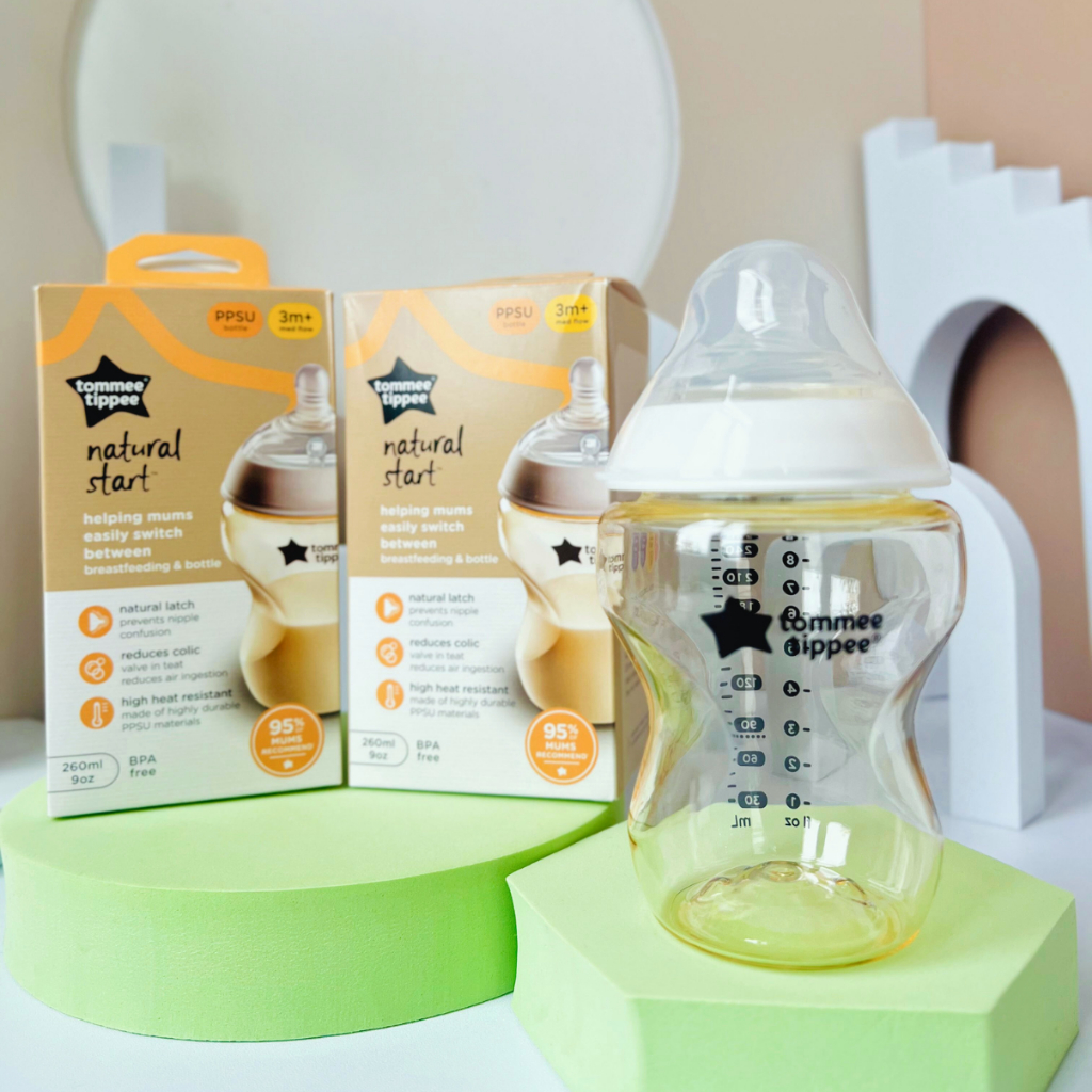 Ảnh Bình Sữa PPSU Ty Siêu Mềm Tự Nhiên Tommee Tippee 260ml, Núm Ty Của Bình 3-6 Tháng 3
