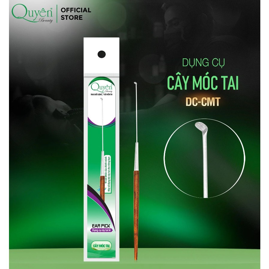 Cây Móc Tai Quyên Beauty Thép Không Gỉ DC-CMT (Dụng Cụ Ráy Tai) Ngoáy ...