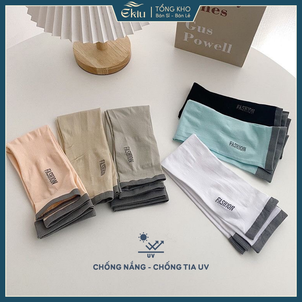 Găng tay, bao tay chống nắng ngừa tia UV, chất liệu thun lạnh mát mẻ - Ekiu Shop