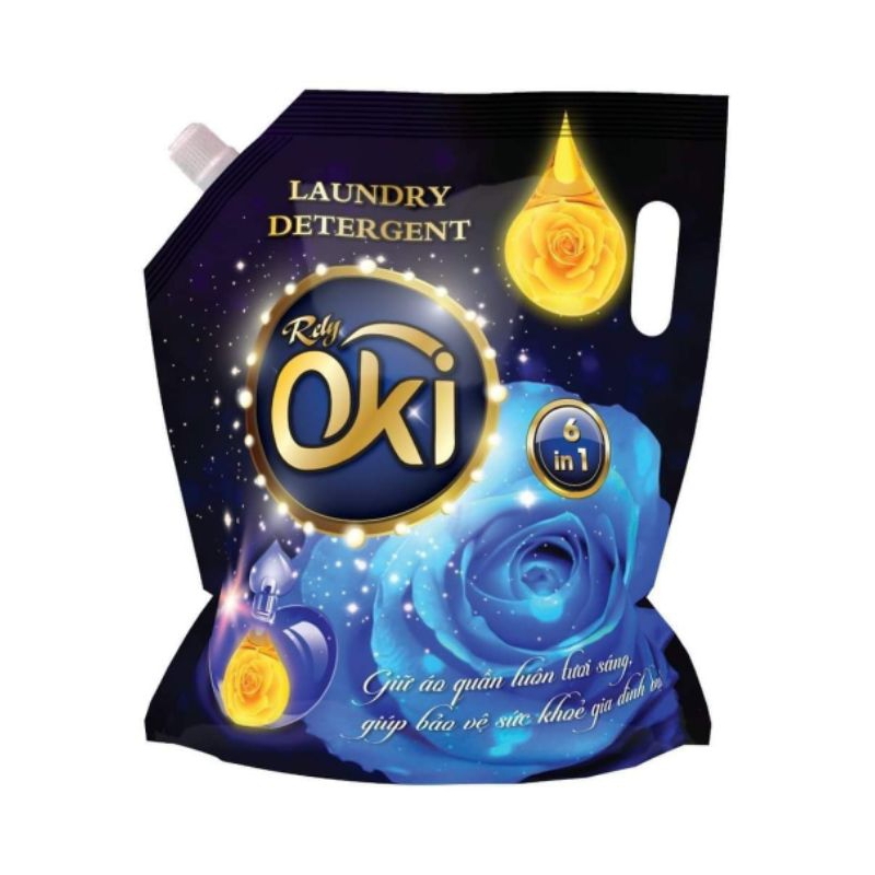 Nước Giặt Xả Cao Cấp OKI Túi 2,7kg