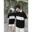 Áo polo local brand có bigsize 100kg cặp đôi nam nữ cao cấp unisex form dáng rộng fullbox by May Minh Thành MYDNA ngực