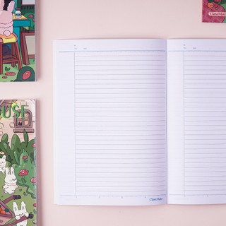 Vở Kẻ Ngang CLASSMATE GreenHouse 80/120 Trang Bìa Cán Bóng Cao Cấp Chống Nước Dành Cho Học Sinh NB5-08-0506/0507