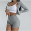 Quần short biker đùi dáng ngắn chất thun gân tôn vòng 3 phong cách năng động thể thao QSB001 - Tiktik
