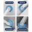 Bộ cọ vệ sinh dùng một lần xoay 360 độ thế hệ mới có đầu thay thế, cọ toilet gắn tường tiện lợi không cần khoan