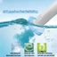 Bộ cọ vệ sinh dùng một lần xoay 360 độ thế hệ mới có đầu thay thế, cọ toilet gắn tường tiện lợi không cần khoan