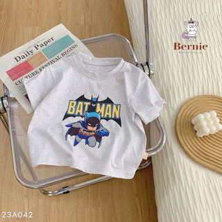 Áo phông bé trai in hinh siêu nhân 1-6 tuổi (8-25kg) N0088