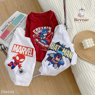 Áo phông bé trai in hinh siêu nhân 1-6 tuổi (8-25kg) N0088