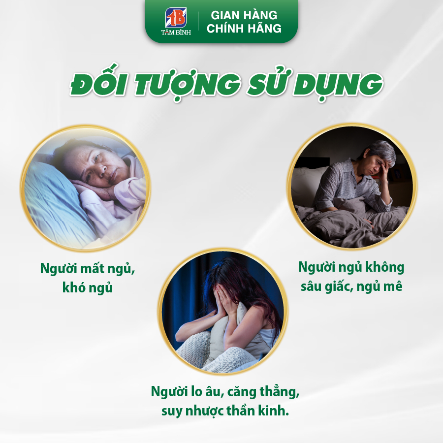Ảnh Combo 02 hộp 20 viên An thần ngủ ngon Tâm Bình - Hỗ trợ giảm mất ngủ, ngủ không sâu giấc, lo âu, căng thẳng 3