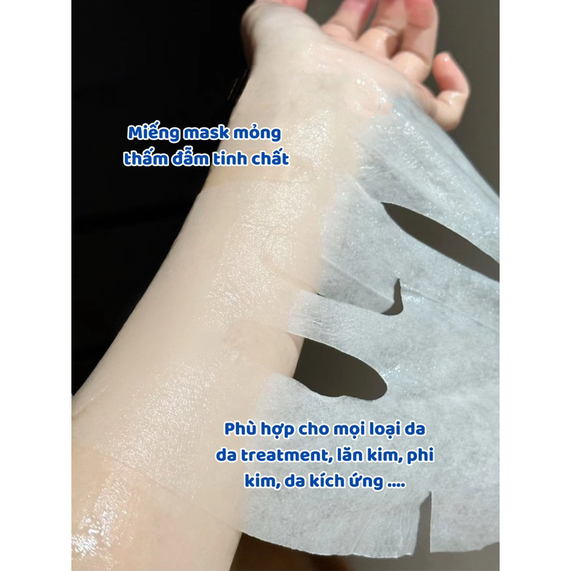 Combo 30-50 miếng Mặt nạ Sena demar sodium DNA B5 mask, 25ml - hạn 2028 HQ mặt nạ senademar  IS144