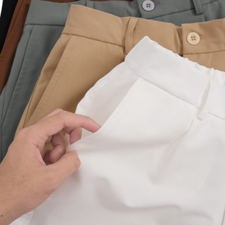 Quần Short sọt đùi cộc Tây Âu cạp chun NAM NỮ form dáng đùi cộc mùa hè Hàn mềm mịn cao cấp thấm hút tốt Avocado