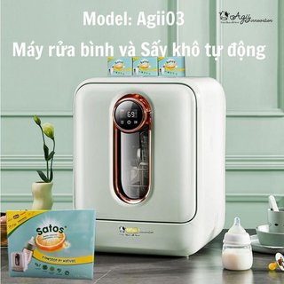 Bột rửa bình sữa Satos phiên bản mới dạng gói nhỏ tiện lợi 760g mới