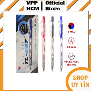 [Combo 5 cây] Bút bi Thiên Long TL027 - Bút Bi Tiện Lợi - Không Lem