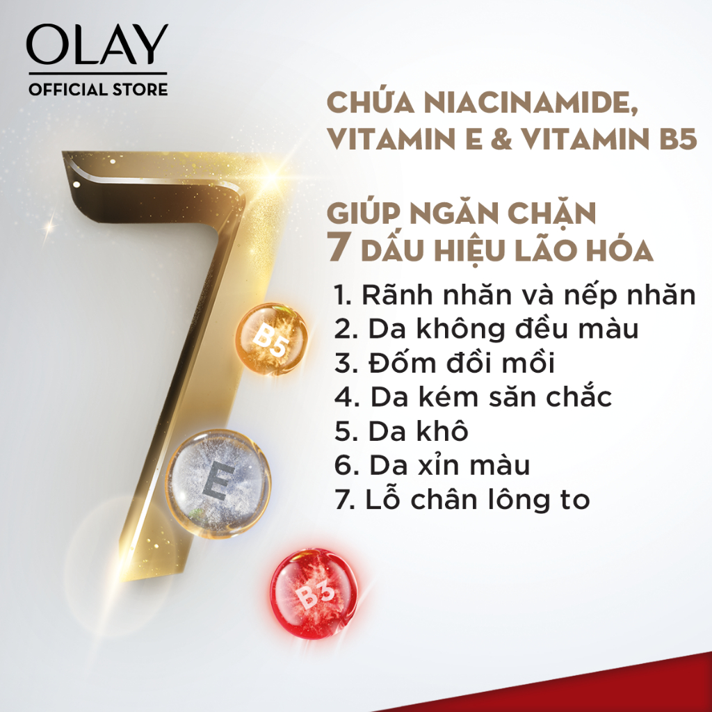 Ảnh COMBO 2 Kem Dưỡng Ngày & Đêm Phục Hồi & Ngăn 7 Dấu Hiệu Lão Hóa OLAY TOTAL EFFECTS 50G X2 4