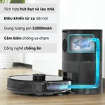 Robot Hút Bụi Lau Nhà 2 Trong 1 LV570, Tích Hợp Radar Điều Hướng, Diện Tích 120m Đổ Rác Tự Động — ảnh 3