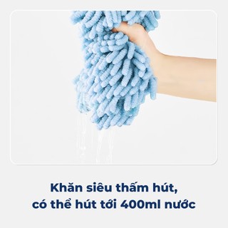 Khăn Lau Tay Treo Tường Royal Towel Chất Nhung San Hô, Dày Dặn, Thấm Hút Tốt