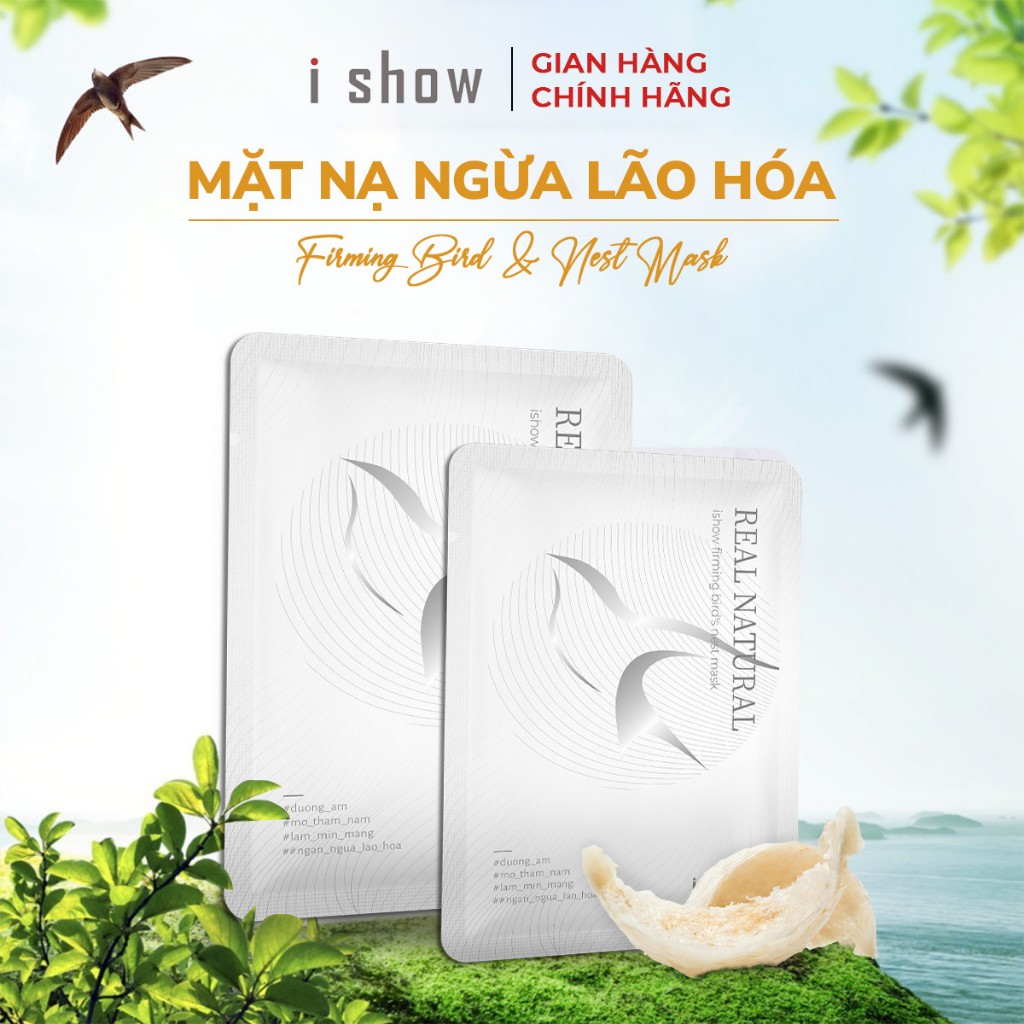 Ảnh Mặt Nạ Tổ Yến Collagen I SHOW Chống Lão Hóa Dưỡng Ẩm Chuyên Sâu Dành Cho Da Nám Tàn Nhang 2