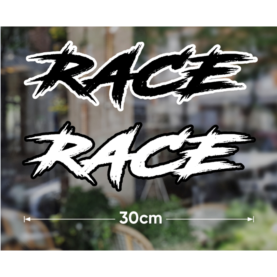 Tem Dán Xe Máy Race, Sticker Dán Các Vị Trí Trên Xe, Chất Liệu Decal ...