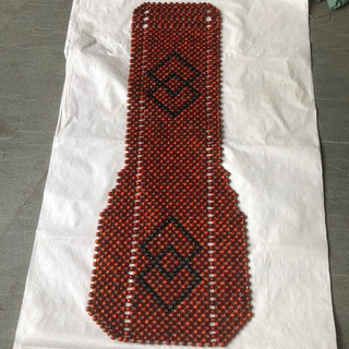 Lót đệm hạt gỗ nhãn Đẹp Rẻ tiện lợi cho xe Ô TÔ - Ghế Văn Phòng hàng đan Kỹ dây dù giá xưởng