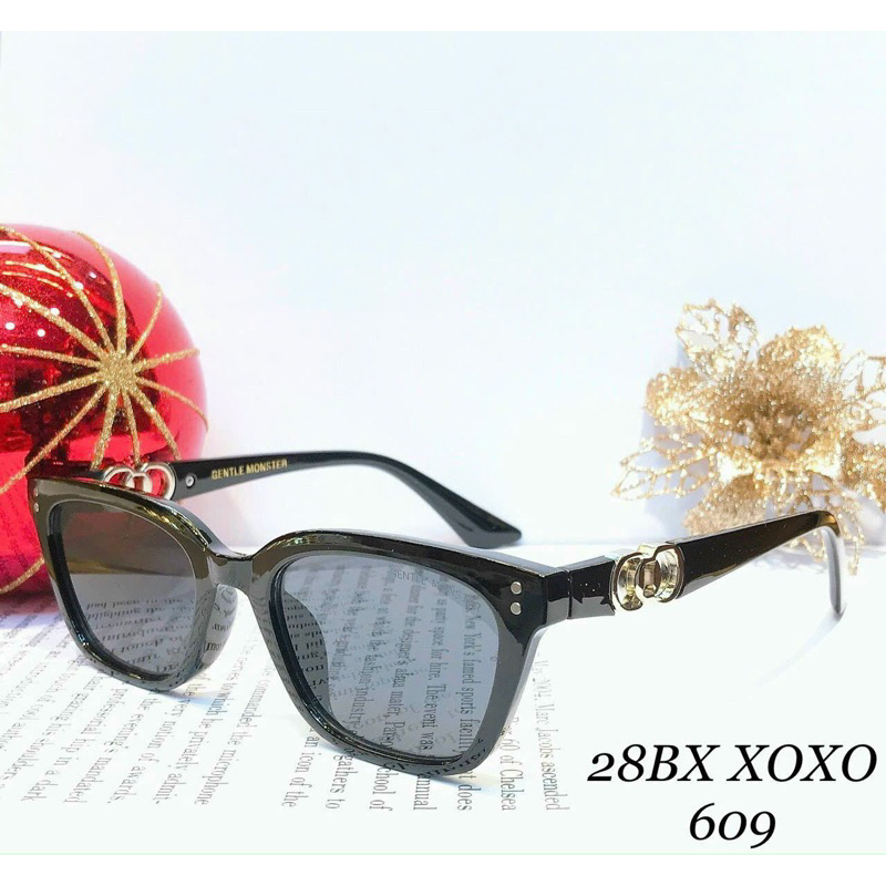 Kính Râm GM xoxo màu đen Trắng Mắt Kính Nam Nữ Hàn Quốc Cao Cấp Siêu ...