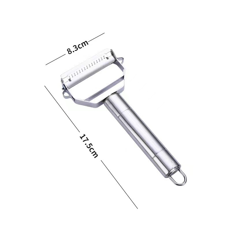 Nạo Rau Củ INOX Cao Cấp Đa Năng 2 in 1 (Nạo củ quả và bào sợi tiện lợi)