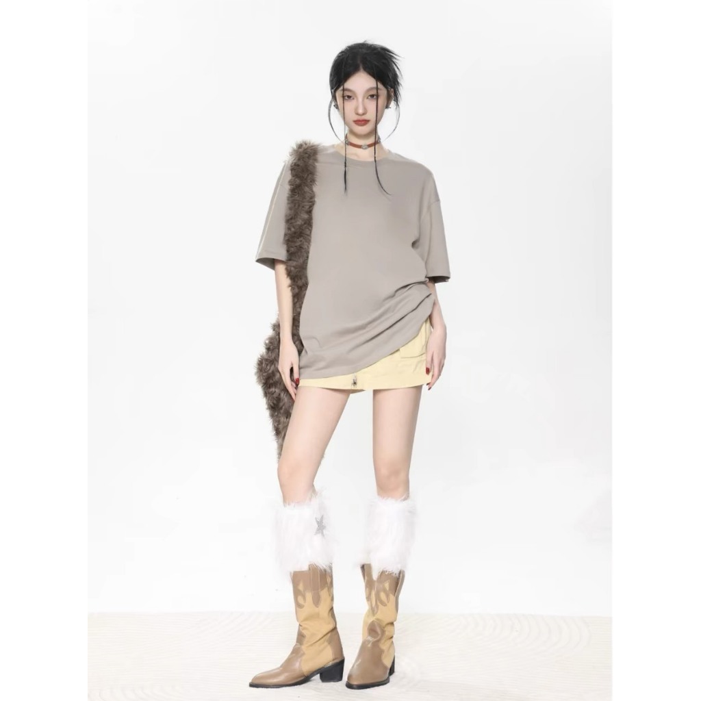 ÁO THUN TRƠN UNISEX NAM NỮ TONE MÀU HOTTREND 2024 OVERSIZE<75KG AT0201