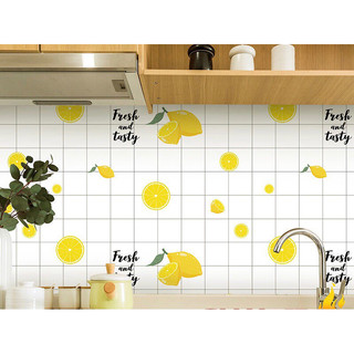 Decal dán tường khổ rộng 60cm, giấy dán bếp chống dầu mỡ chịu nhiệt độ cao mã QD02A