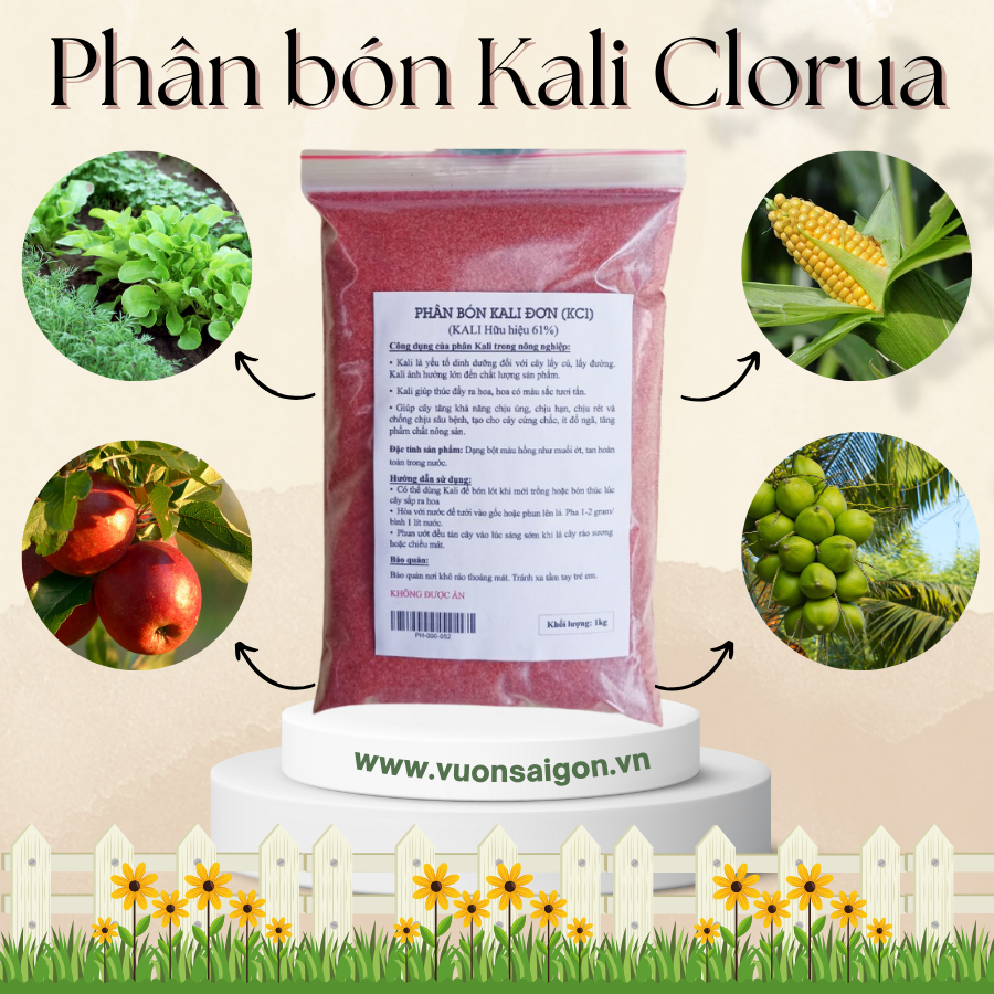 Phân Kali Clorua Phú Mỹ