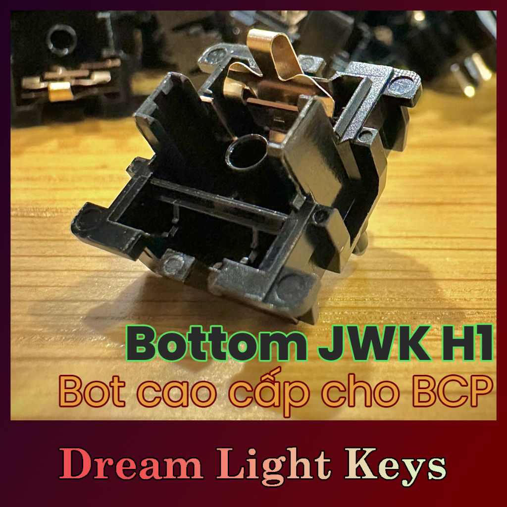 Bot lẻ JWK H1 Black Cherry Pie BCP switch DLKEYS Shopee Việt Nam