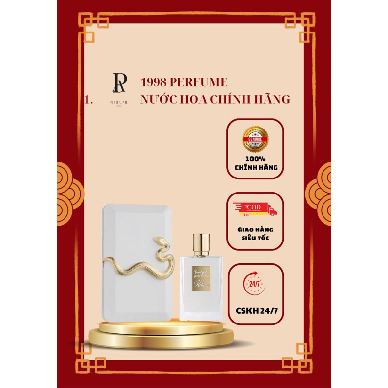 Nước hoa nữ Kilian Good Girl Gone Bad rắn trắng EDP [ Fullseal ] Dung ...
