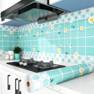 Cuộn 10M Giấy dán tường, dán bếp tráng nhôm, dán tủ bàn hàng cao cấp chống dầu mỡ dễ lau chùi mã QD031