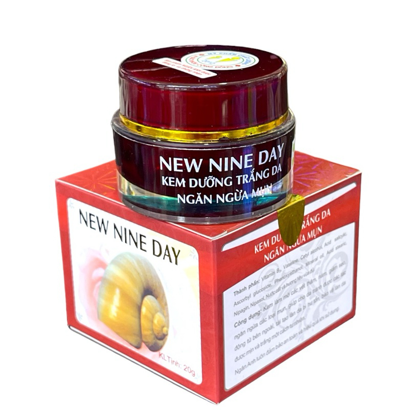 Kem New Nine Day trắng da ngừa mụn 20gram