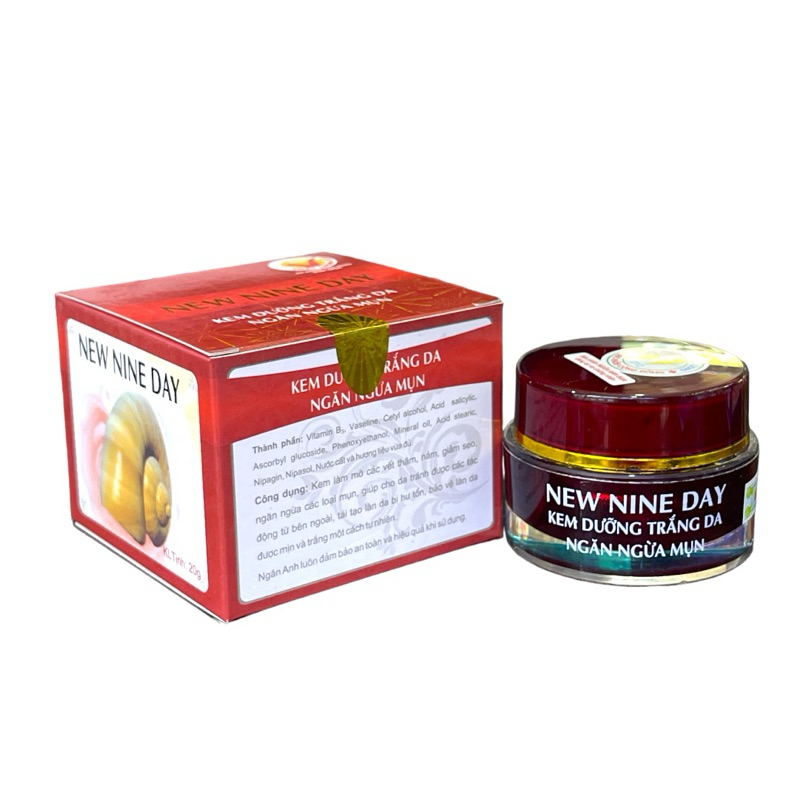 Kem New Nine Day trắng da ngừa mụn 20gram