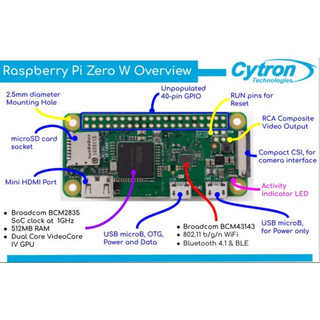 Bo mạch Raspberry Pi Zero W | Shopee Việt Nam