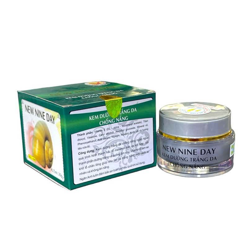 Kem new nine day dưỡng trắng da chống nắng 20gram