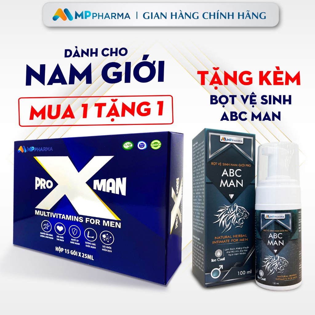 TPBS PRO X MAN MP Pharma hỗ trợ tăng cường sinh lực cho phái mạnh ,tặng ...