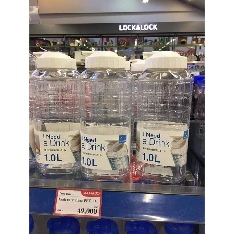 Bình nước Lock and Lock 1L | Shopee Việt Nam