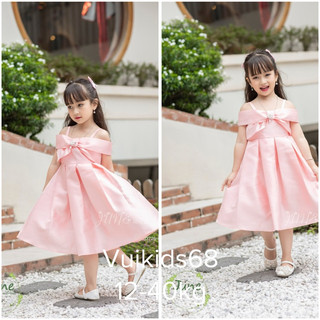 ❌SALE❌Đầm công chúa cho bé. Đầm dự tiệc/ sinh nhật cho bé. Váy dự tiệc cao cấp chất Tafta June 12-40kg